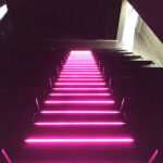 Éclairage à LED pour les escaliers de la Spirale